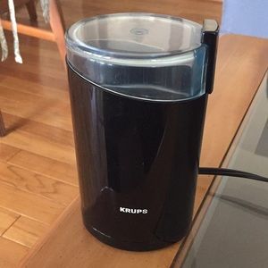 Krups electric coffee and nut grinder